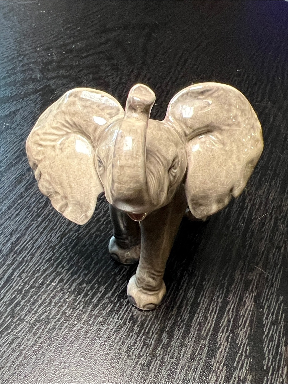 Vintage Goebel Porcelain Baby Elephant Figurine #36012 W. Germany - Picture 3 of 10